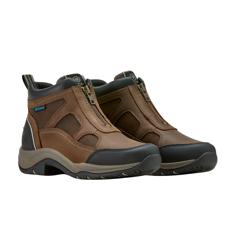 Ariat New Terrain Zip H2O Boot in Palm Brown-6